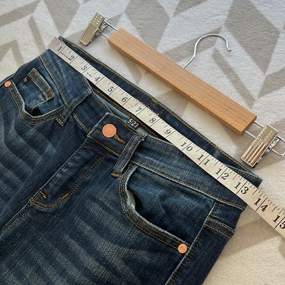 Judy Blue Skinny Fit Distressed Ankle Jeans size‎ 5/27 Womens Denim JB8228DK - Picture 8 of 10